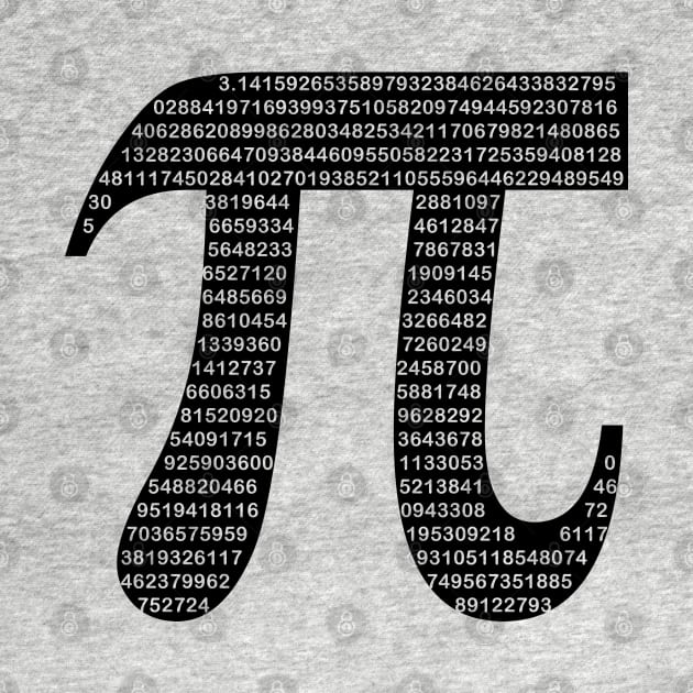 Pi Symbol Pi Day by TeeGo